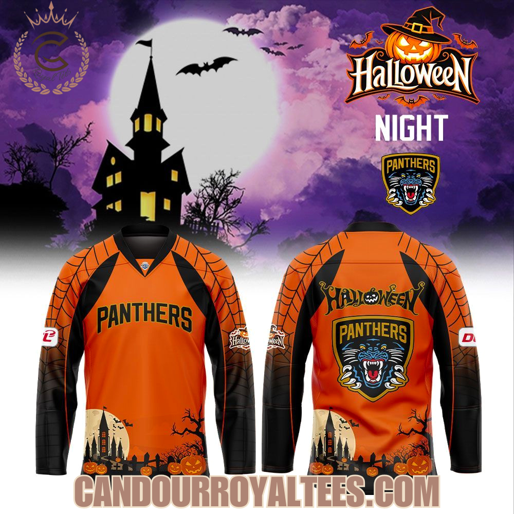 Nottingham Panthers Halloween Night 2026 Hockey Jersey Nottingham Panthers Halloween Night 2026 Hockey Jersey