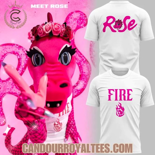Portland Fire Rose Dragon Shirt