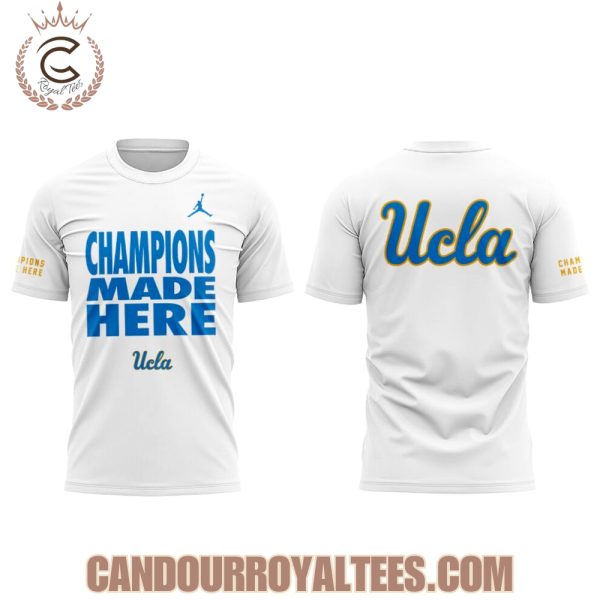 UCLA Football Airplane Mode Champions Made Here Shirt