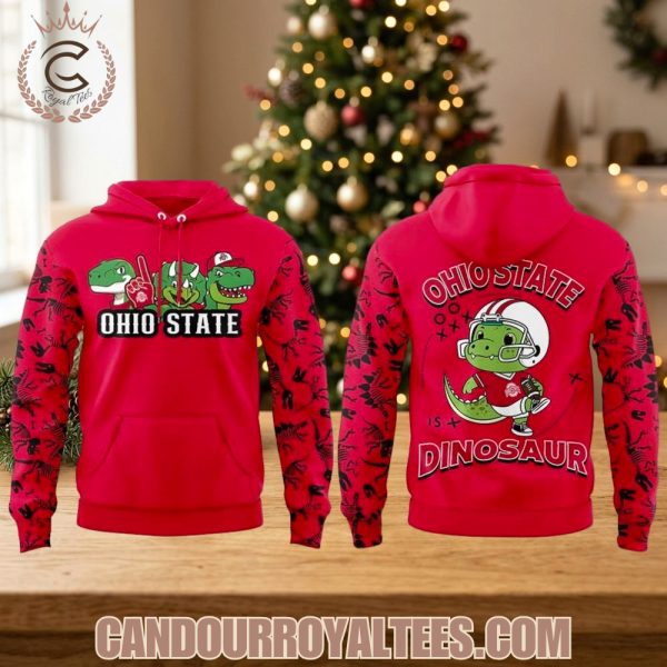Ohio State Buckeyes x Dinosaur 2026 Hoodie